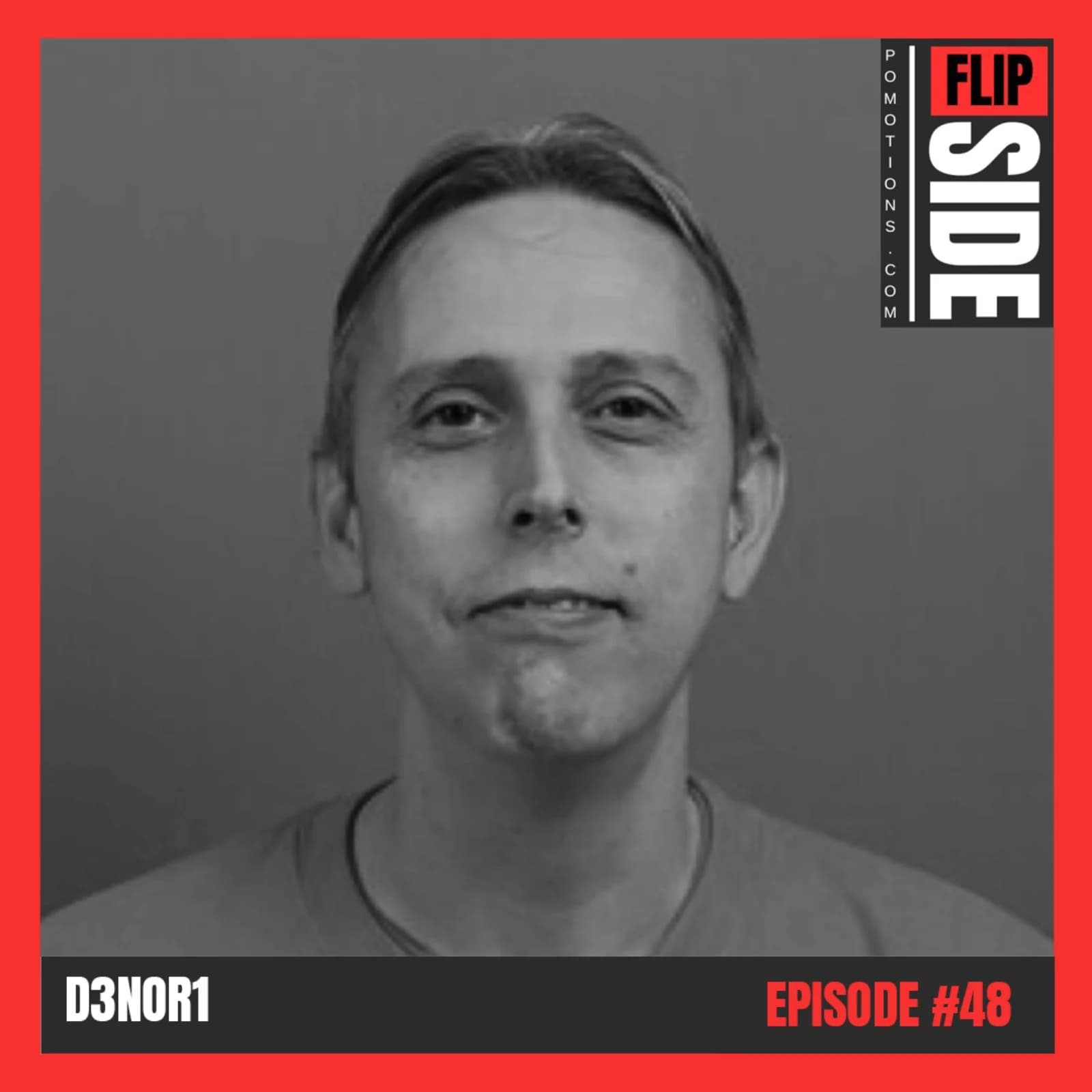 Flipside Radio Show #48 with D3N0R1 episode artwork